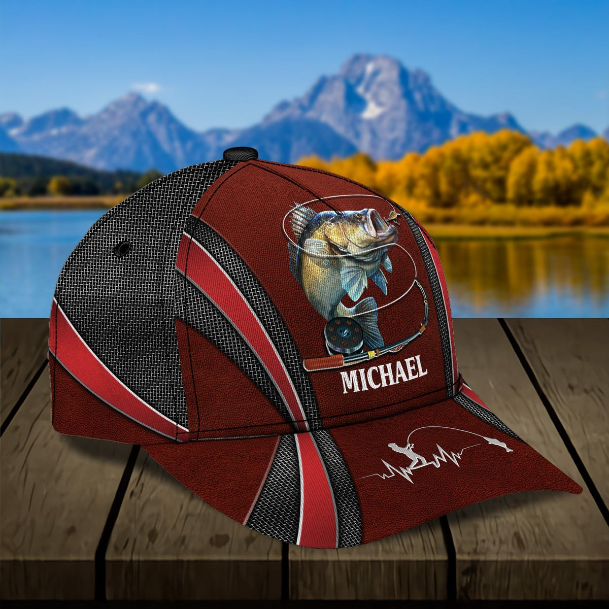 Fishing Personalized Classic Cap - CP066PS11
