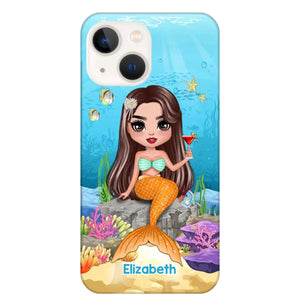 Mermaid Doll Under the Sea Personalized Phone Case