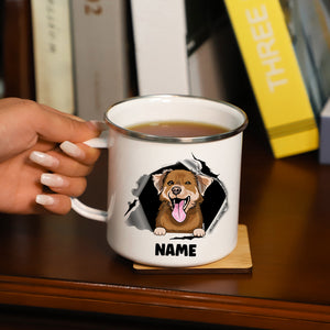 Personalized Dog Lovers Iron Mug