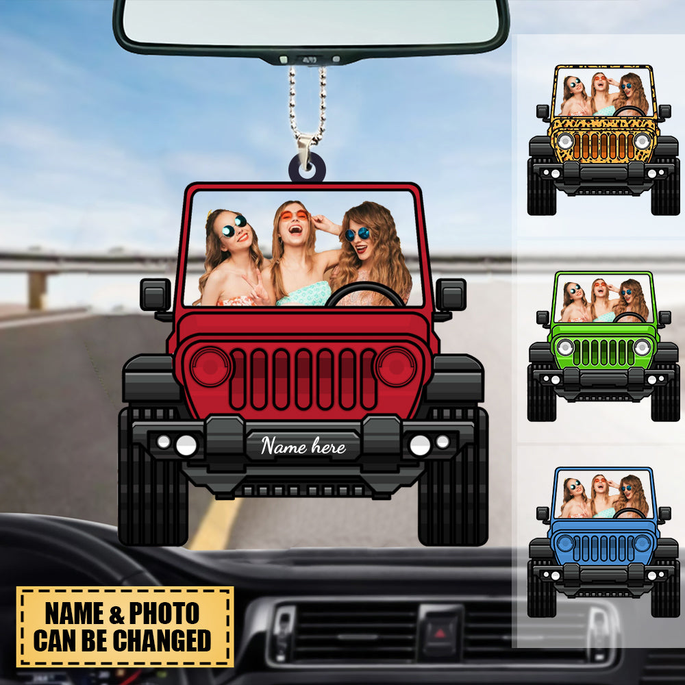 Personalized Off-Road Car Hanging Ornament - Gift For Couple friend and sister