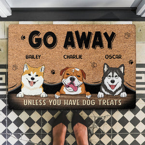 Go Away- Personalized Custom Doormat