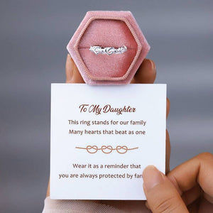HEART KNOT RING
