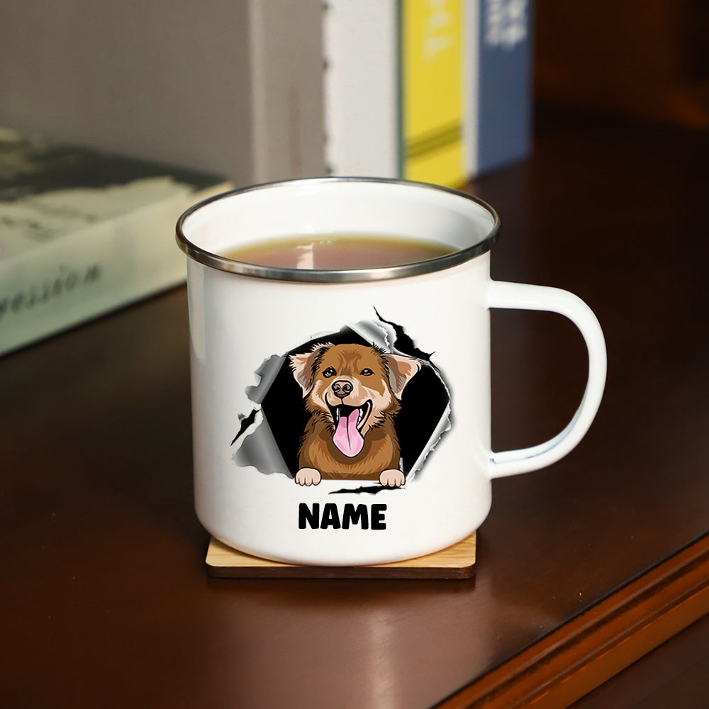 Personalized Dog Lovers Iron Mug
