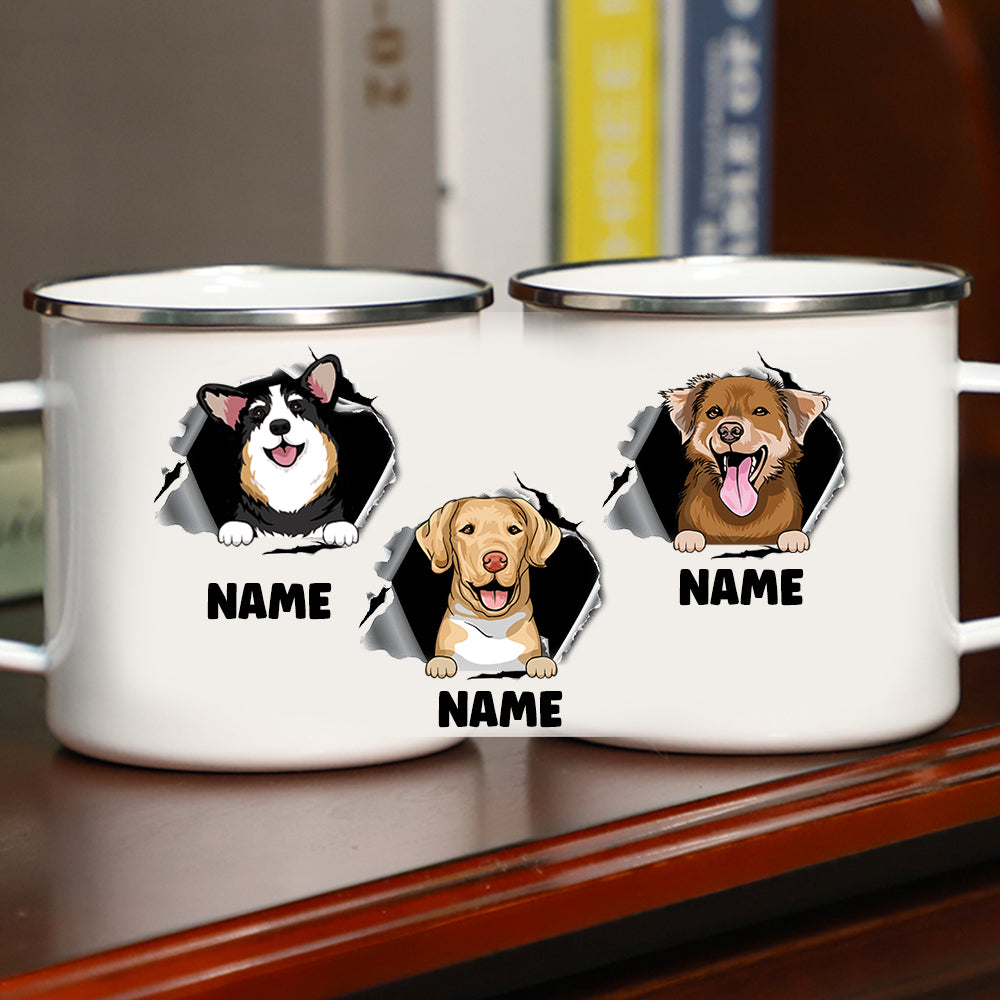 Personalized Dog Lovers Iron Mug