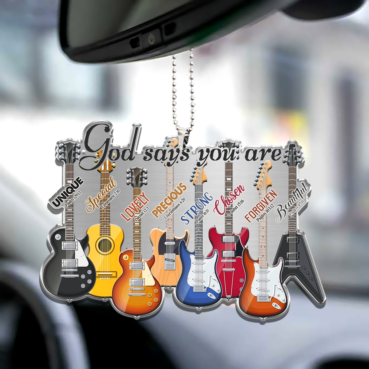 Guitar Life God Says You Are Ornament