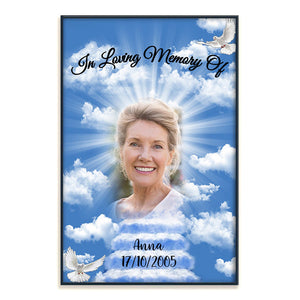 I Will Miss You Custom Photo Poster Memorial