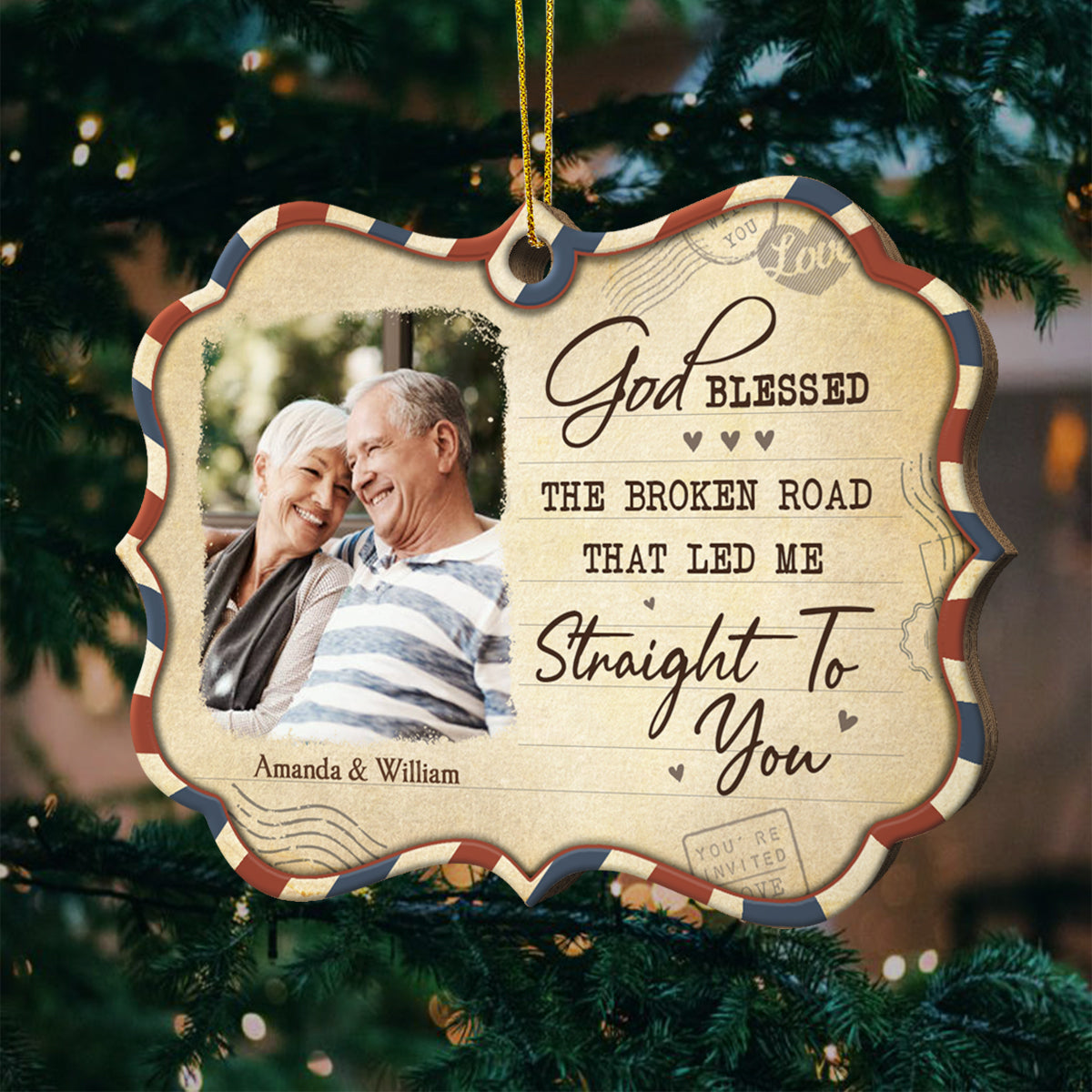 What Will Matter Is That I Had You And You Had Me - Upload Image, Gift For Couples - Personalized Shaped Ornament