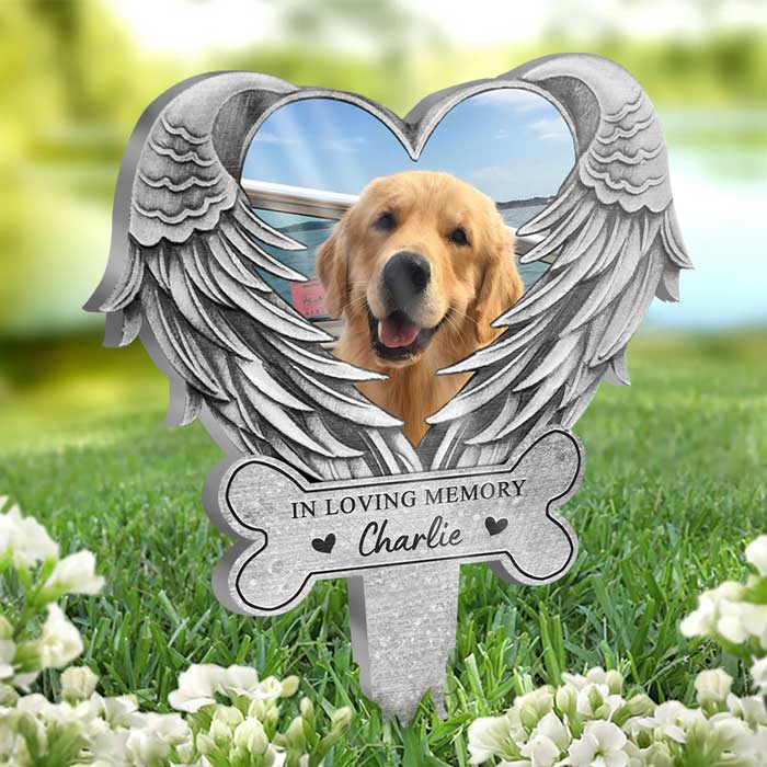 You Are Always In My Heart - Personalized Custom Acrylic Garden Stake