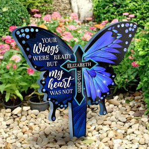 My Heart Was Not Ready - Personalized Custom Acrylic Garden Stake