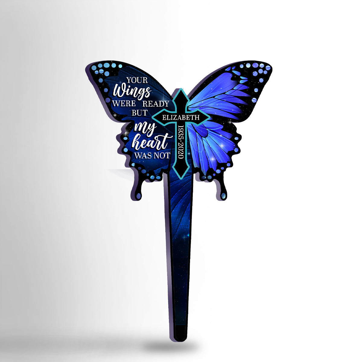 My Heart Was Not Ready - Personalized Custom Acrylic Garden Stake