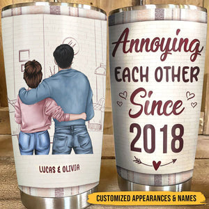 I Just Want To Touch Your... All The Time It's Nice - Personalized Custom Tumbler