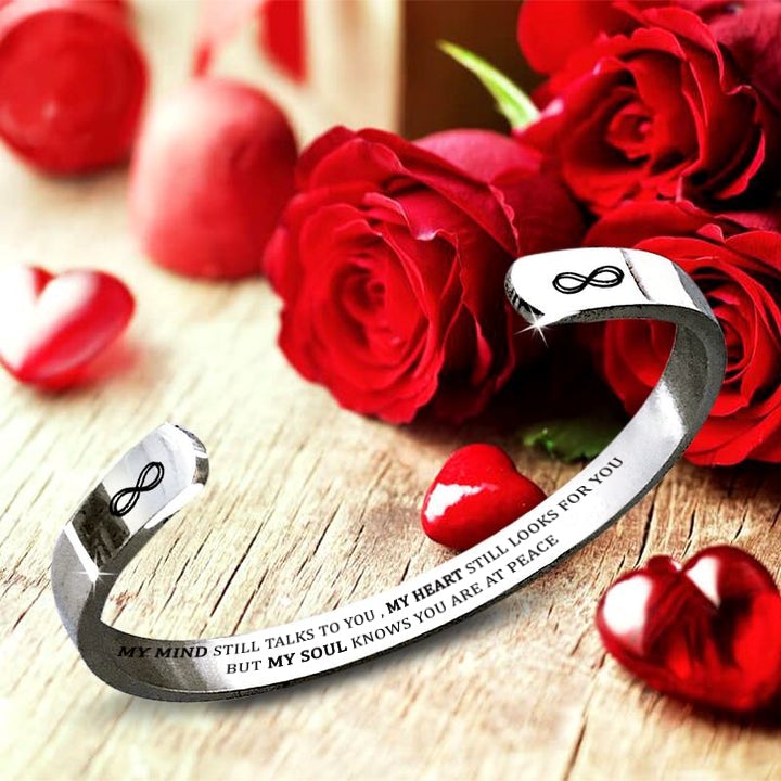 My Mind Still Talks To You Memorial Bracelet