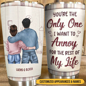 I Just Want To Touch Your... All The Time It's Nice - Personalized Custom Tumbler