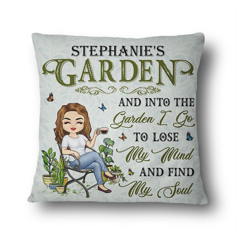 And Into The Garden I Go Gardening - Personalized Custom Pillowcase