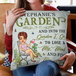 And Into The Garden I Go Gardening - Personalized Custom Pillowcase