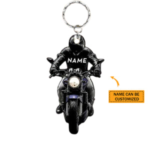 BIKER VR4 PERSONALIZED ACRYLIC KEYCHAIN