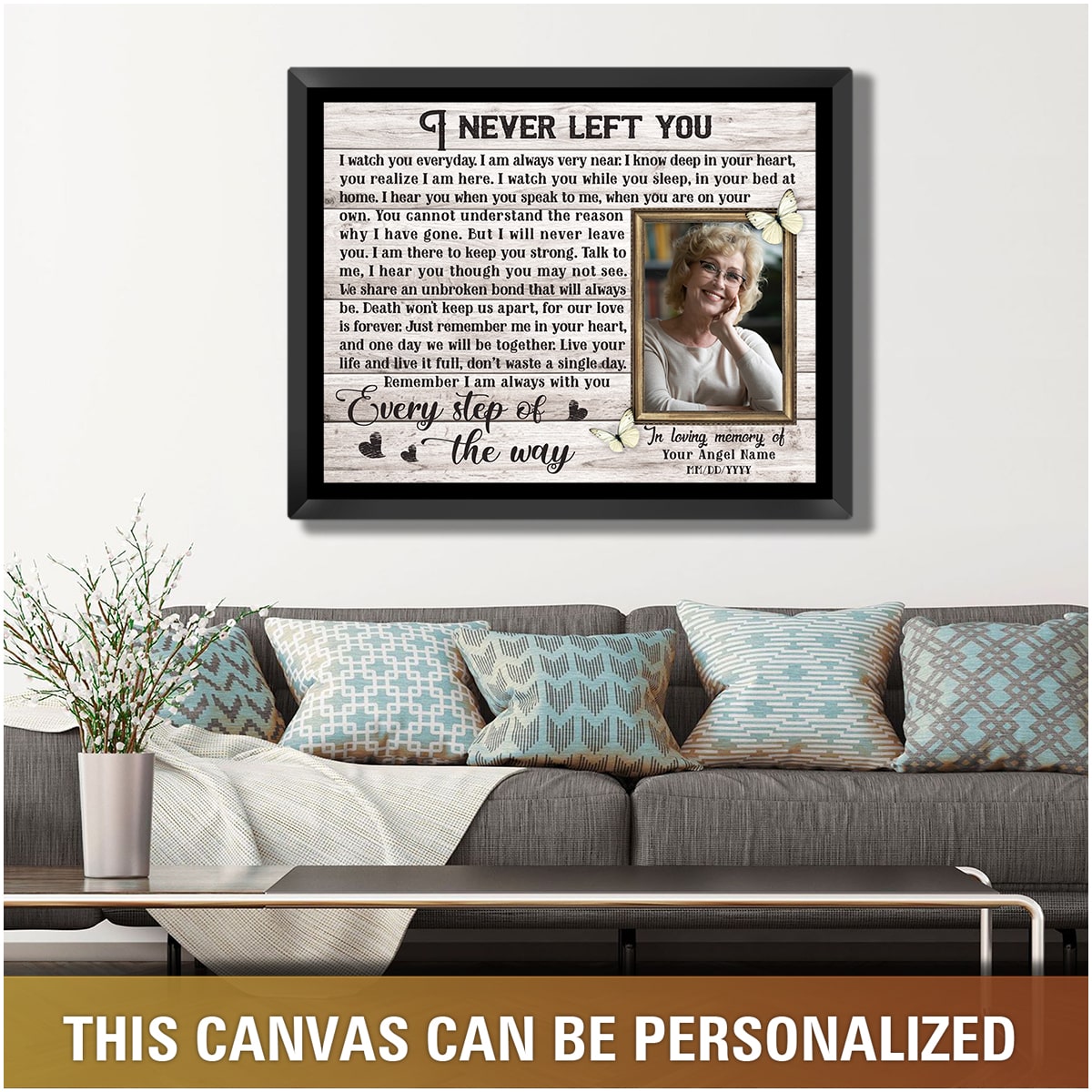 Personalized Sympathy Gifts Memory Photo Gifts Remembrance Gifts Poster