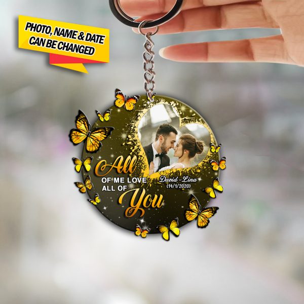 Valentines day ideas Gift, Customized Keychain