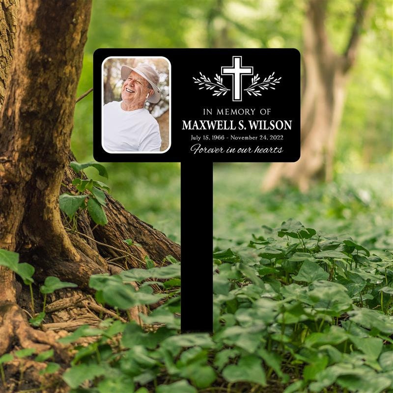 Forever In Our Hearts Memorial Personalize Plaque
