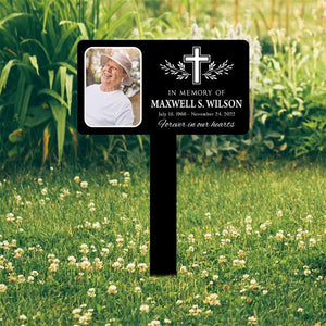 Forever In Our Hearts Memorial Personalize Plaque