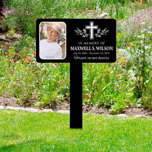 Forever In Our Hearts Memorial Personalize Plaque