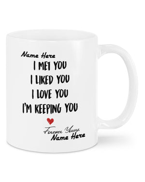 PERSONALIZED MUG: Sweetest Gift For Her - Him Mugs