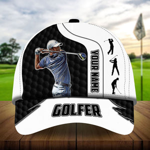 Personalized Multicolored Golf Hats For Golf Lovers