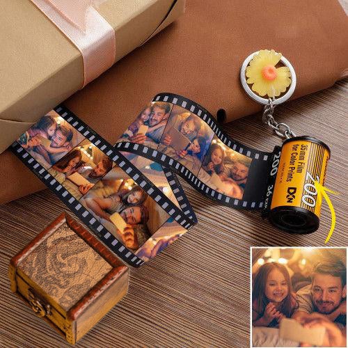 Valentine's Day Gift CUSTOM CAMERA ROLL KEYCHAIN