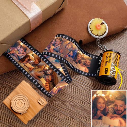 Valentine's Day Gift CUSTOM CAMERA ROLL KEYCHAIN