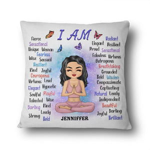 Yoga Chibi Girl I Am - Personalized Custom Pillowcase