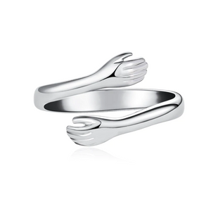 To My Wife In Heaven - Till The Day We’re Together Again - Hug Ring