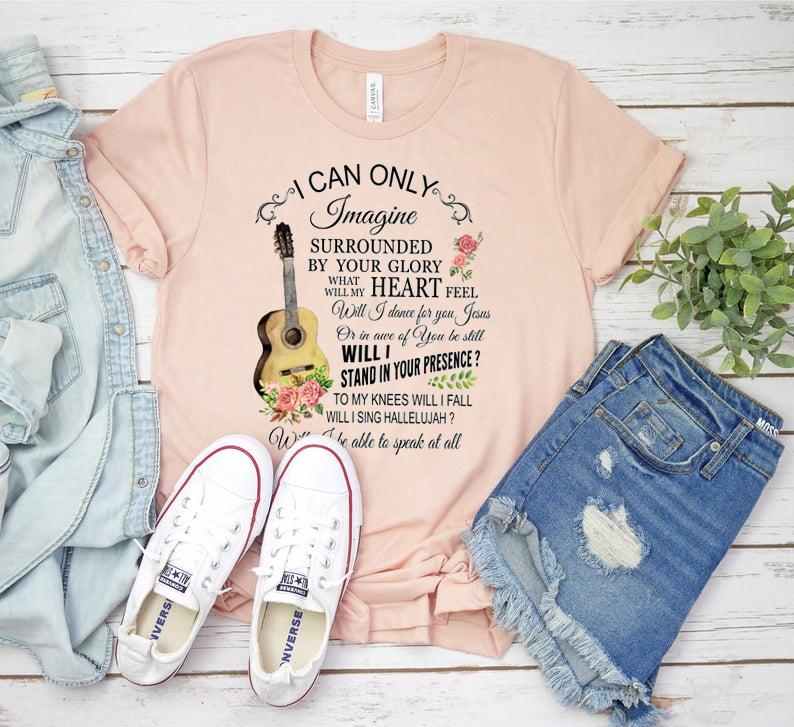 Guitar Surrounded By Glory Classic T-Shirt