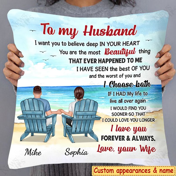 Gift For Couple We Build A Life We Love Pillow