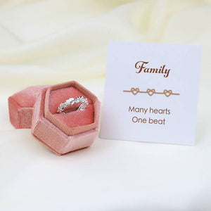 HEART KNOT RING