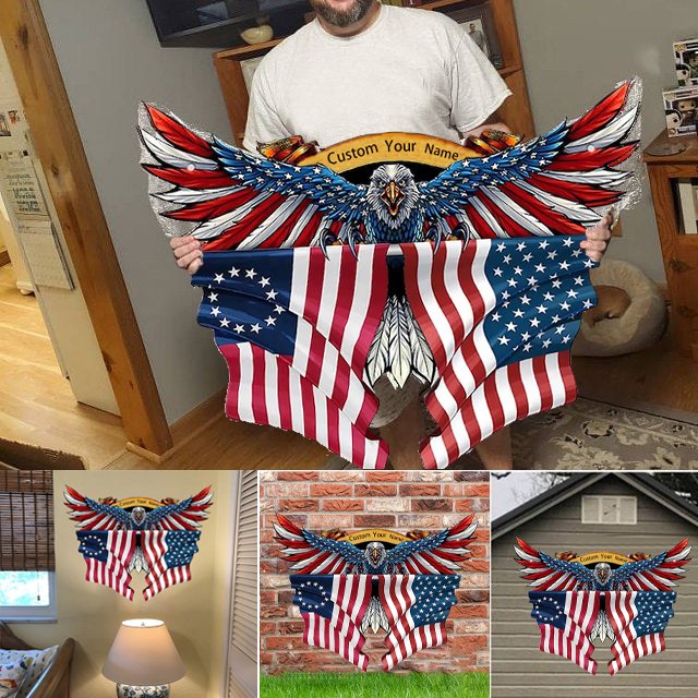 🔥Independence Day Pre-Sale 🔥Personalized Name Metal Wall Art Decoration