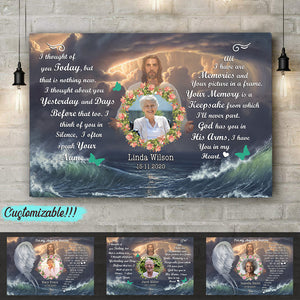 Miss You Everyday Personalized Photo Poster