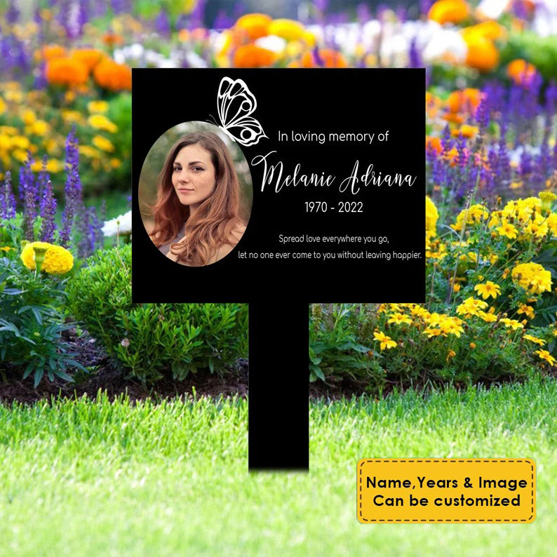 In Loving Memory of Memorial Personalize Plaque