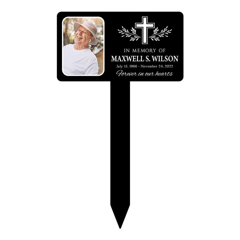 Forever In Our Hearts Memorial Personalize Plaque