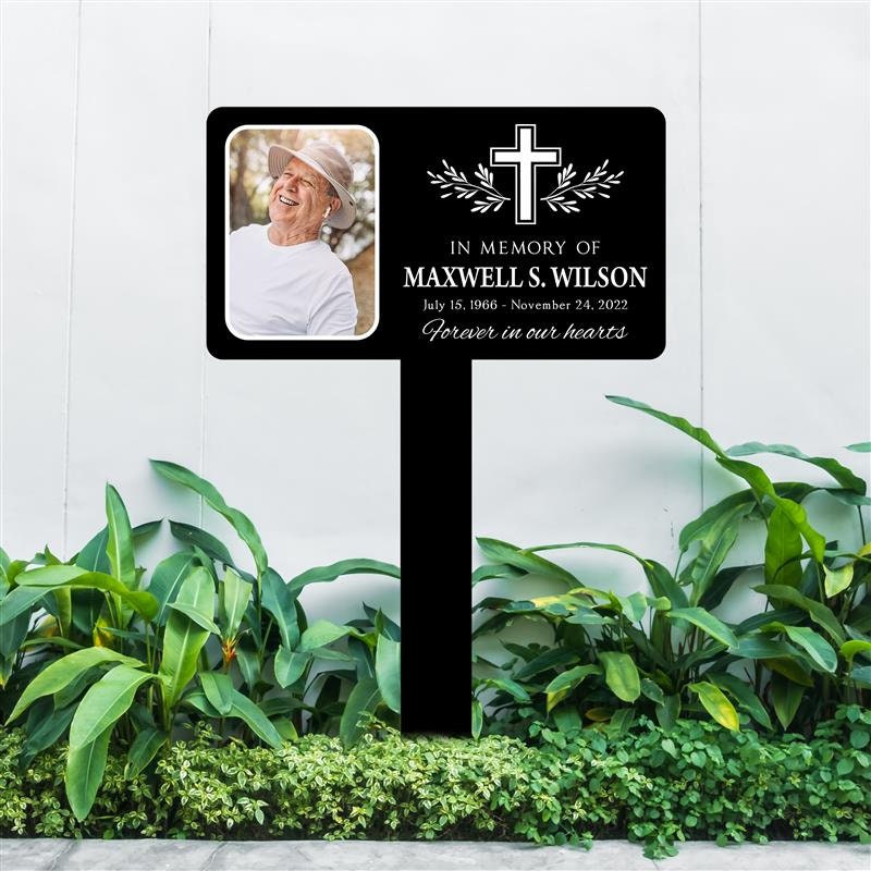 Forever In Our Hearts Memorial Personalize Plaque