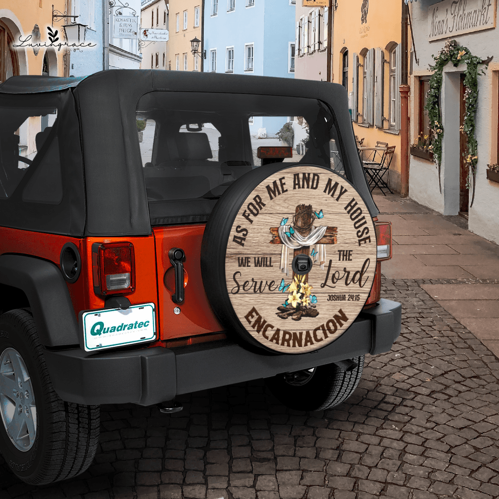 Personalized As For Our House Tire Cover Car Accessories Custom Tire