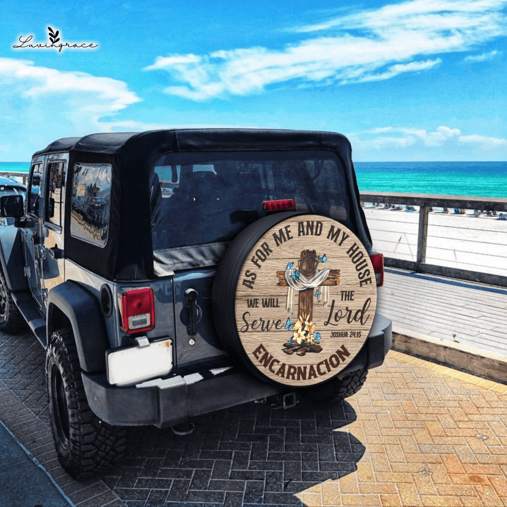 Personalized As For Our House Tire Cover Car Accessories Custom Tire