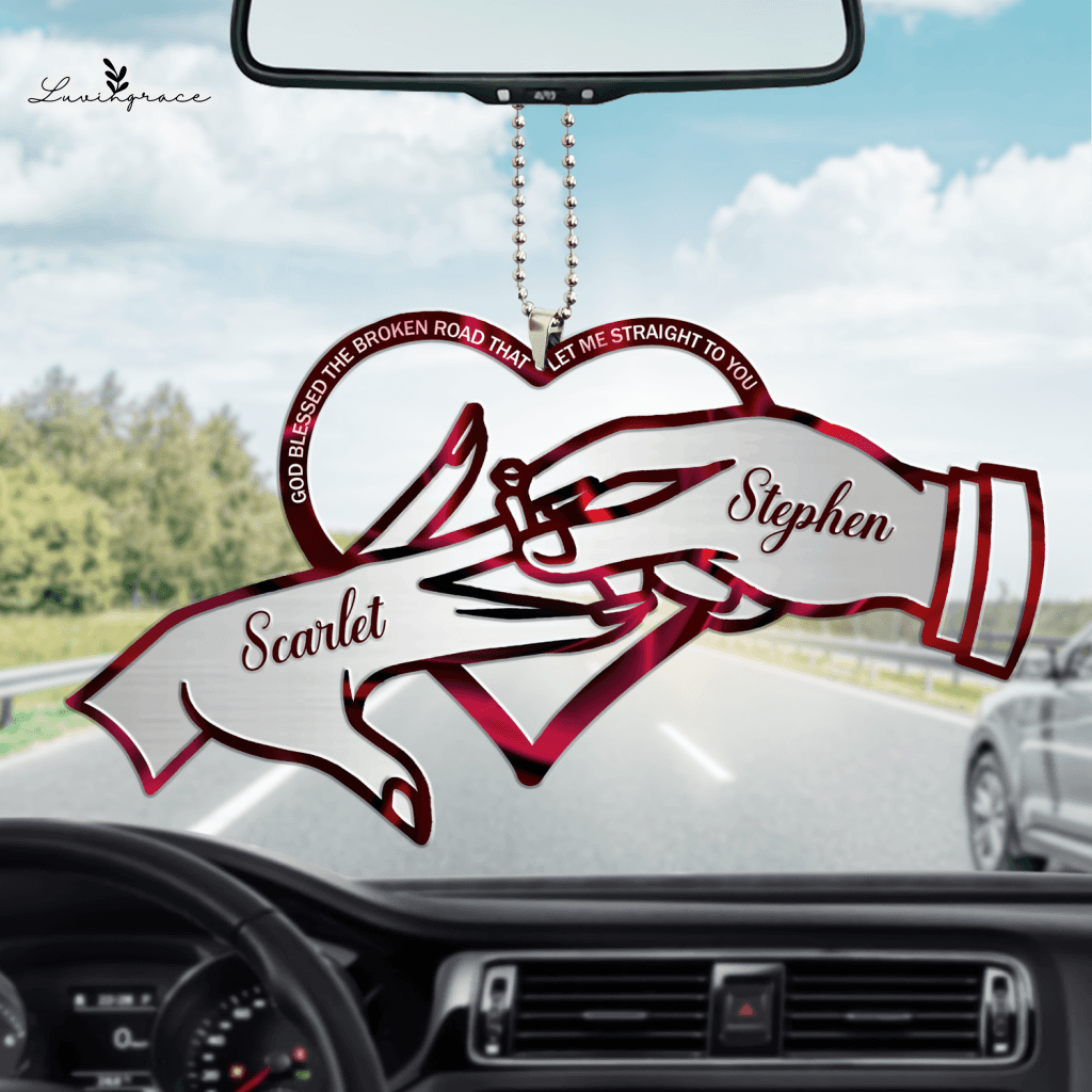 Promise Ring God Blessed Personalized Ornament