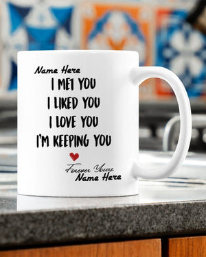 PERSONALIZED MUG: Sweetest Gift For Her - Him Mugs