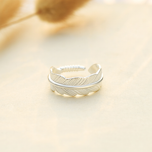 The Day I Lost You Personalized Plume Ring